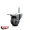 Service Caster 3 Inch Gray Polyurethane Wheel Swivel 34 Inch Threaded Stem Caster Total Lock Brake SCC SCC-TSTTL20S314-PPUB-34212 - alternate 4